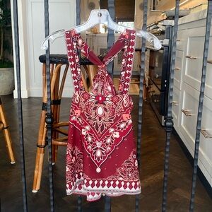 Darling sweet summer top- rich colors !